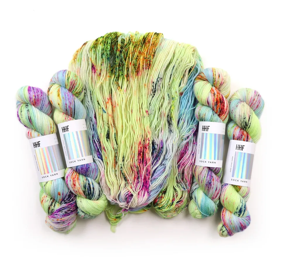 hedgehog-fibres-custom-dye-fil-superbloom-sur-commande image 1