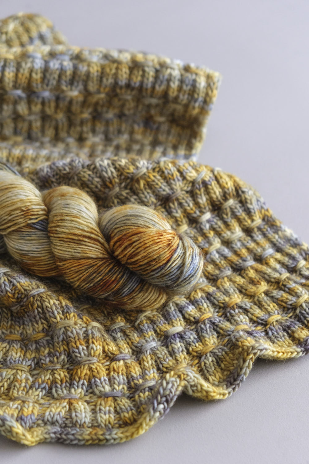 gusto-wool-ogee-shawl-patron-tricot-ch-le-triangle image 8