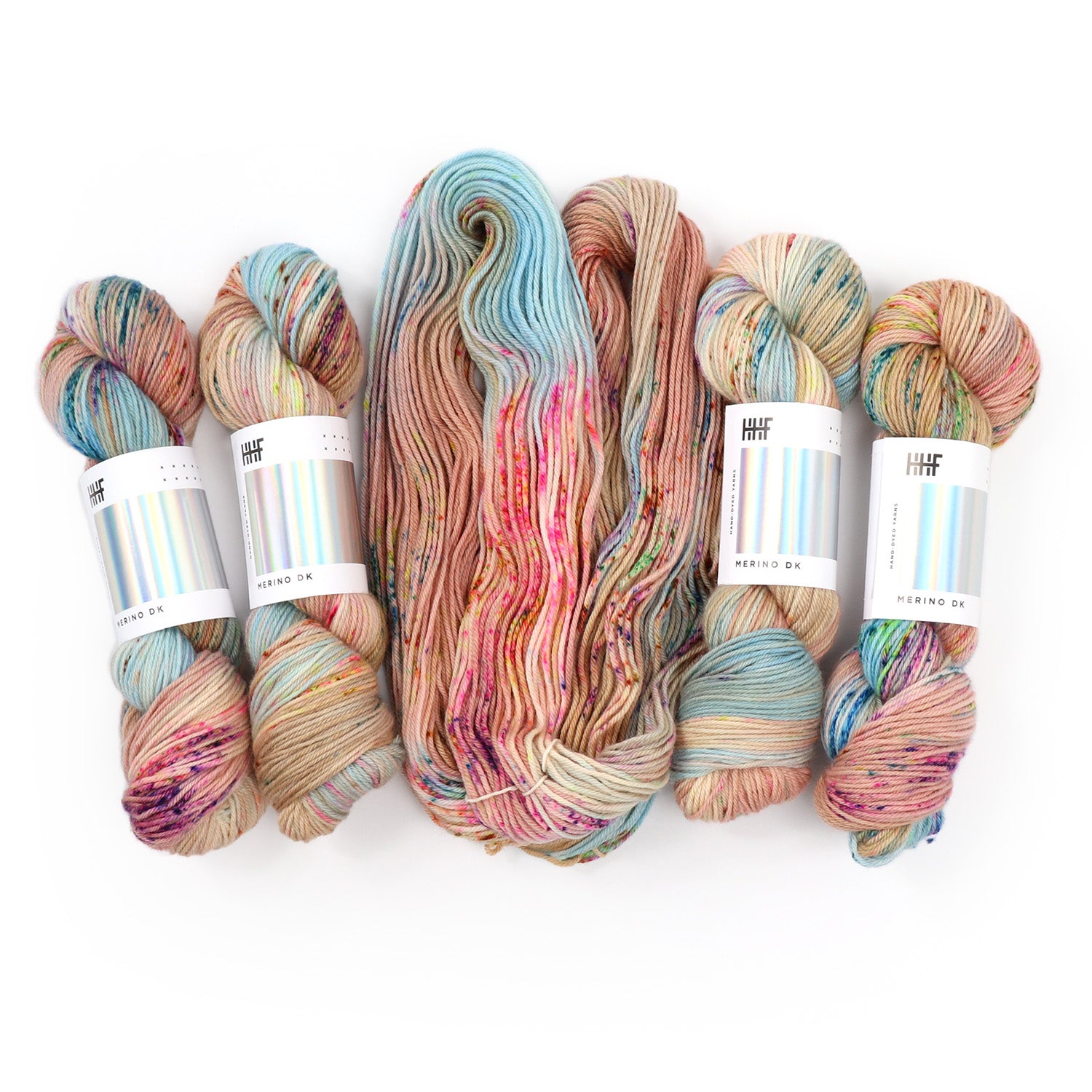 hedgehog-fibres-custom-dye-fil-desert-rose-sur-commande image 7