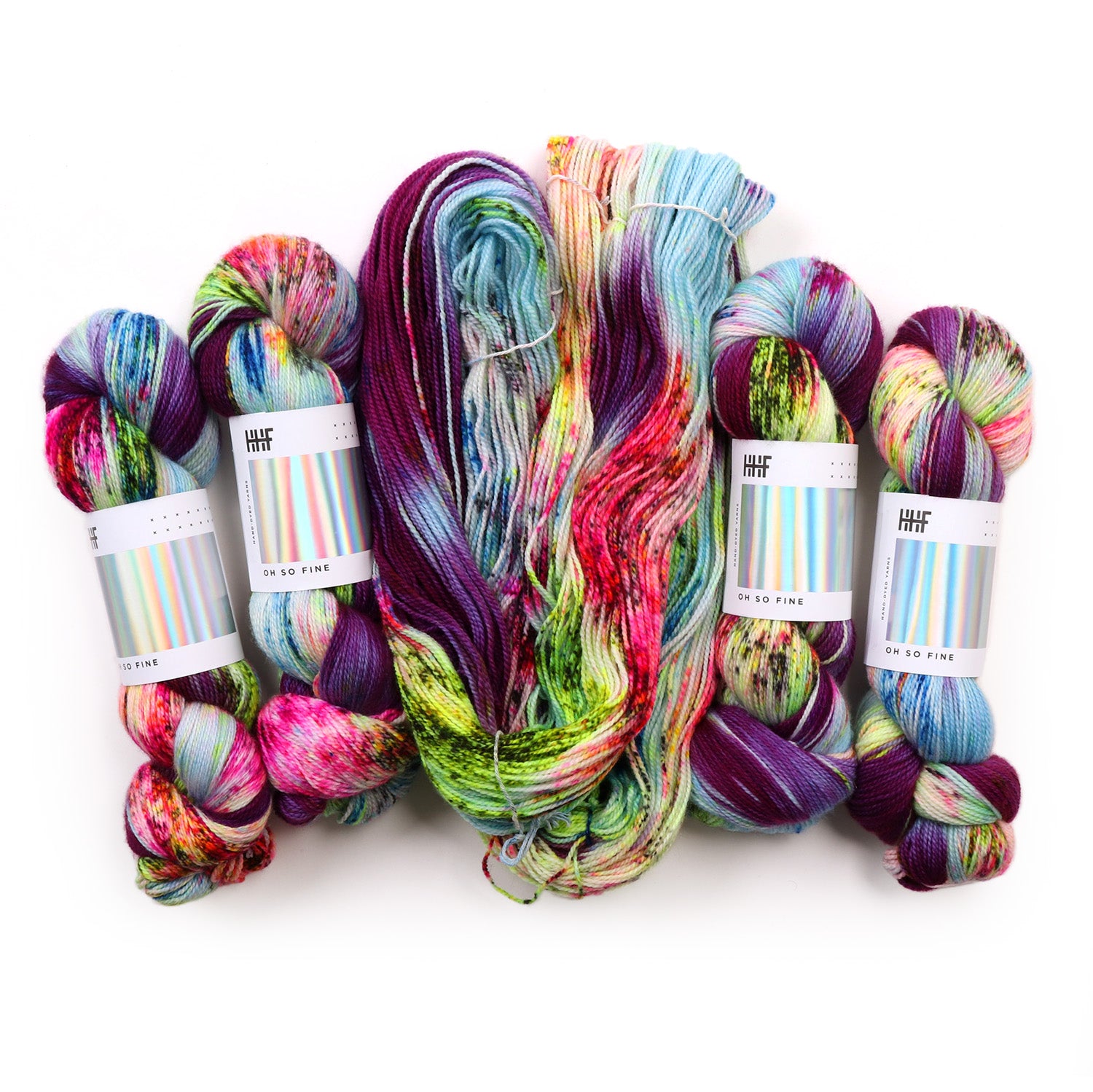 hedgehog-fibres-custom-dye-celestial-laine-sur-commande image 6