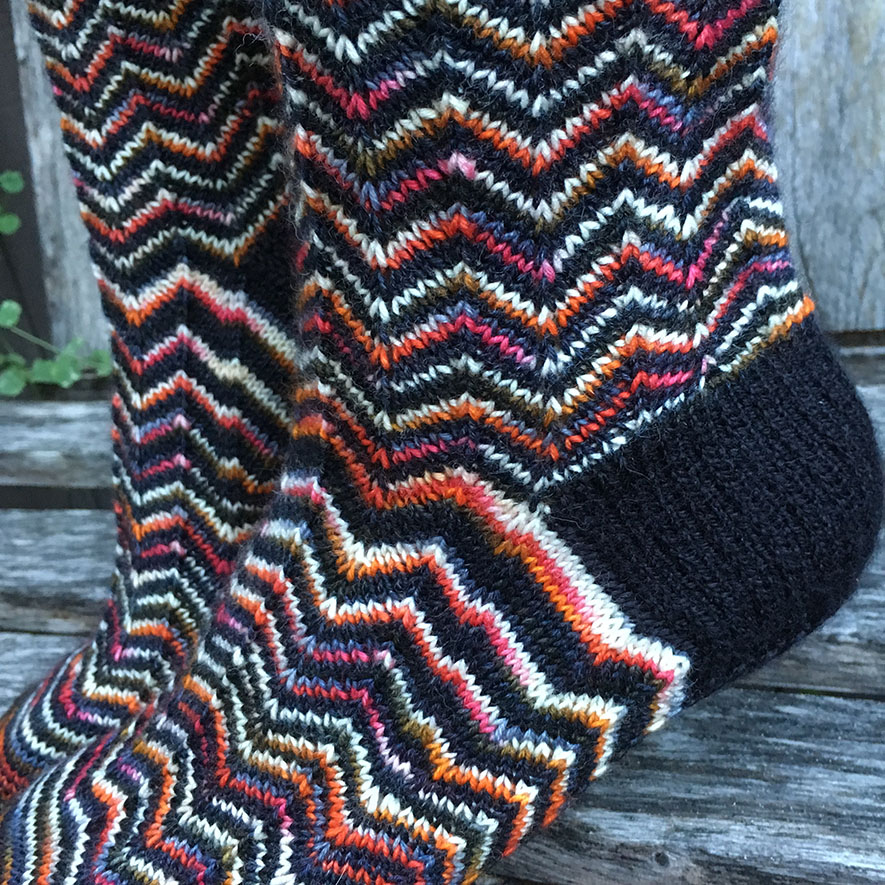 handmaiden-puffin-socks-patron-tricot-chaussettes-pdf image 2