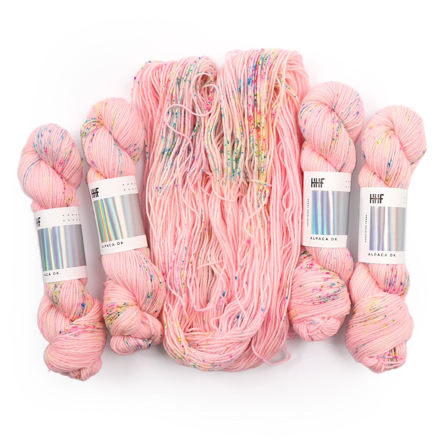 hedgehog-fibres-custom-dye-order-kiss-kiss-fil-kidsilk-lace-rose image 3