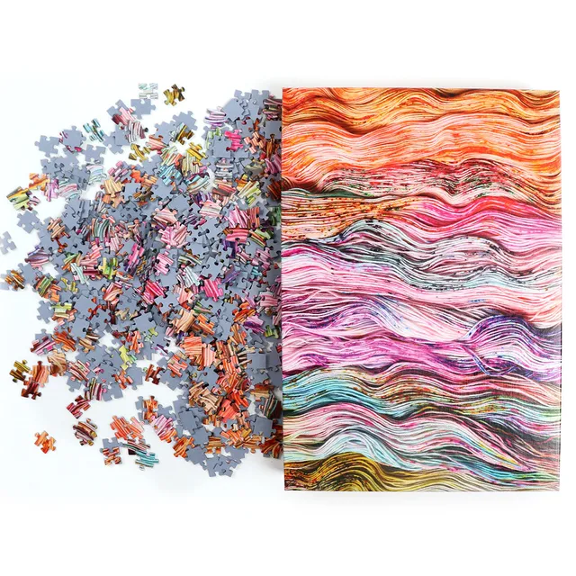 hedgehog-fibres-speckle-puzzle-puzzle-1000-pi-ces-pelotes image 1
