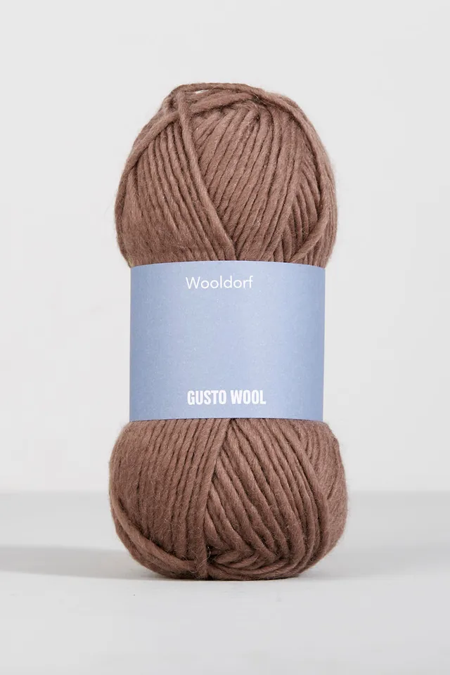 gusto-wool-wooldorf-bulky-laine-chocolat-100-g image 1