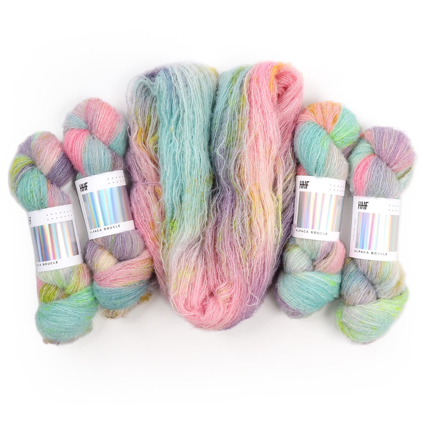 hedgehog-fibres-pixie-fil-tricoter-teint-main-sur-commande image 3