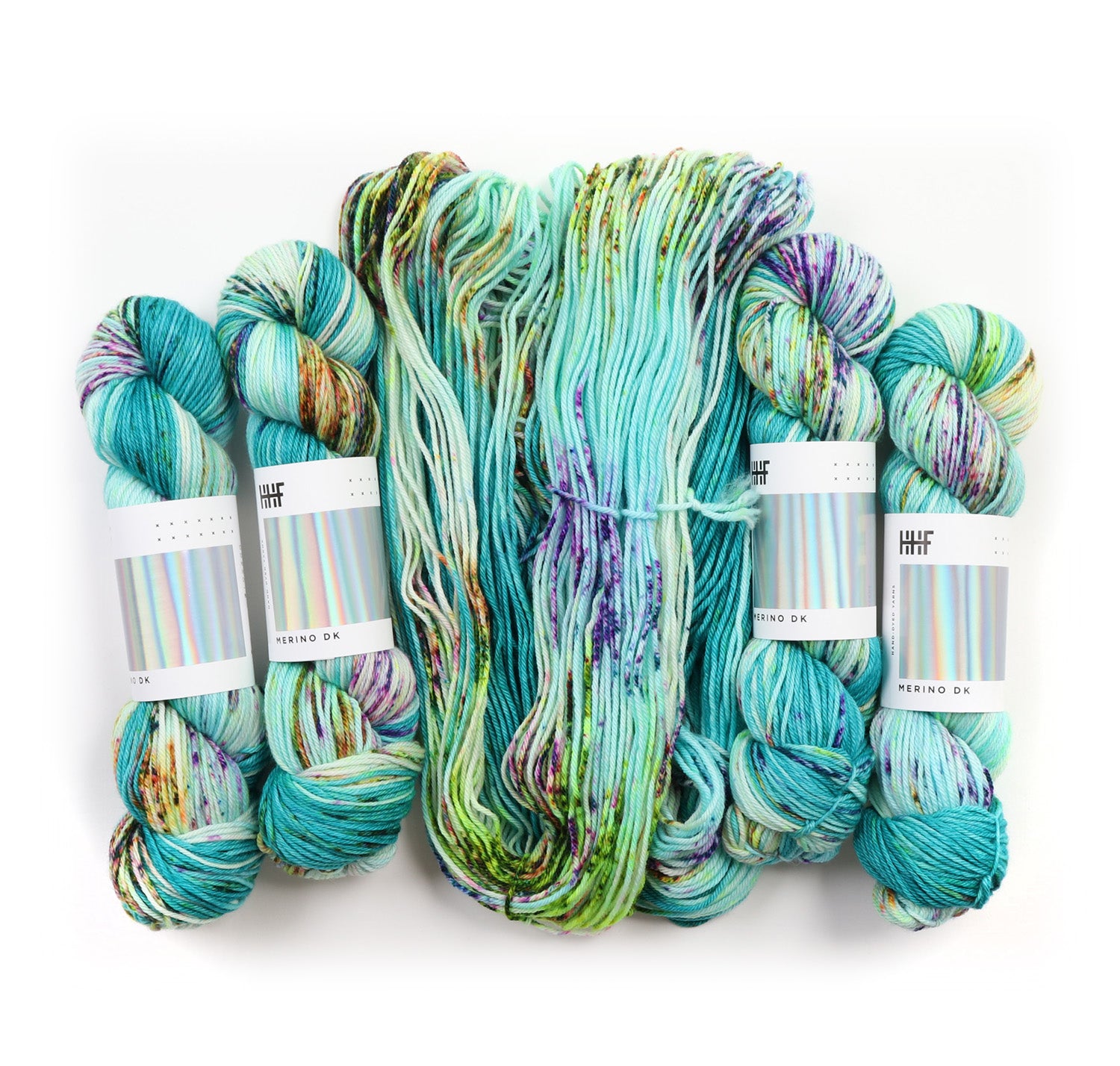 hedgehog-fibres-custom-dye-blue-lobster-fil-sur-commande image 4