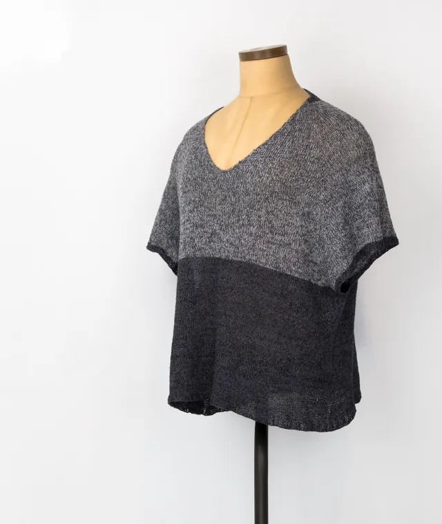 ito-sanda-patron-tricot-chemise-oversize-manches-courtes image 1