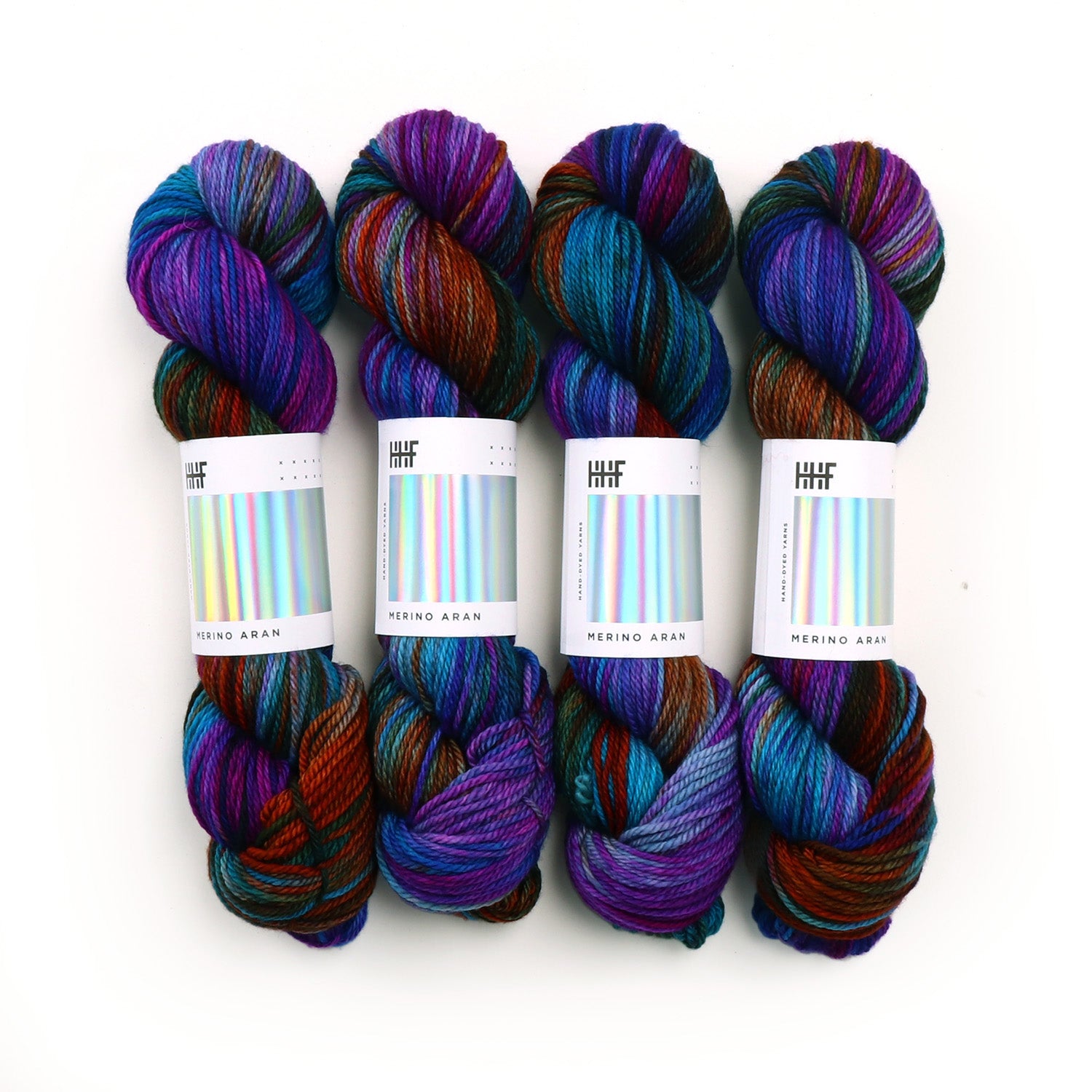 hedgehog-fibres-merino-aran-fil-dragonfly-100g-superwash image 2