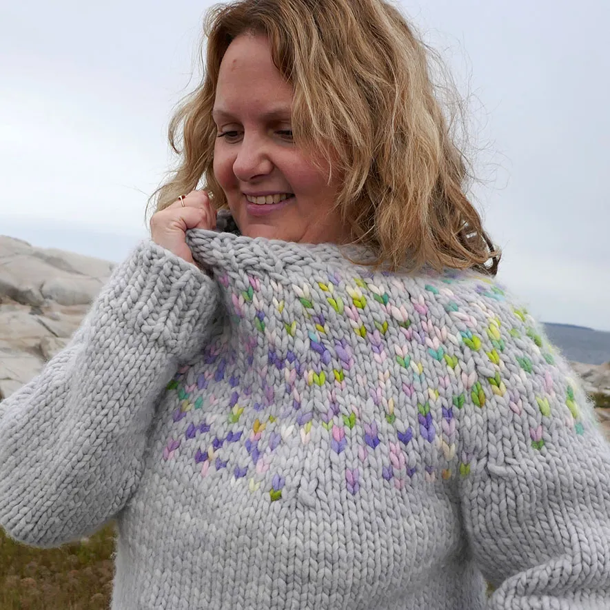handmaiden-snow-day-yoke-sweater-patron-tricot-pull image 1