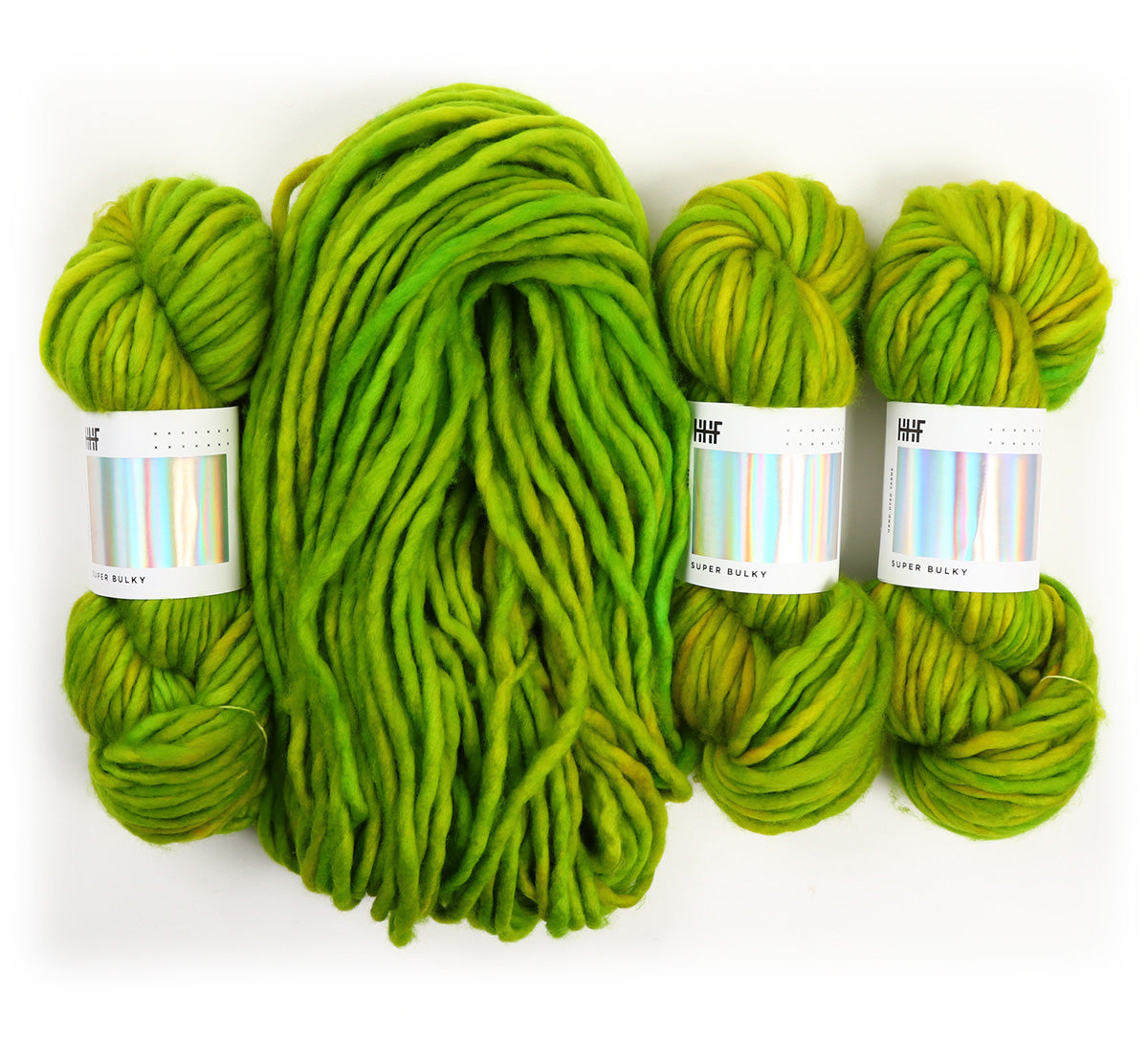 hedgehog-fibres-custom-dye-shamrock-fil-tricoter-teint-main image 8
