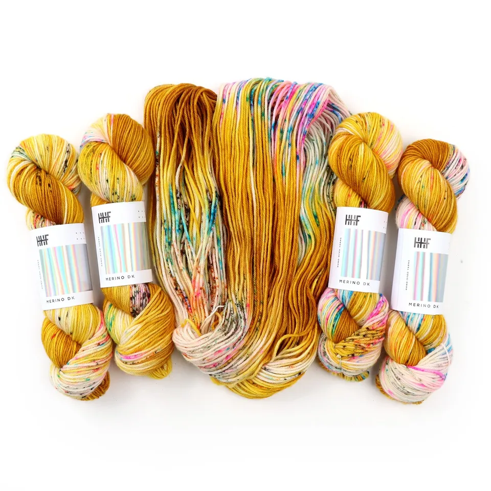 hedgehog-fibres-merino-dk-fool-s-gold-fil-merino-100g-superwash image 1