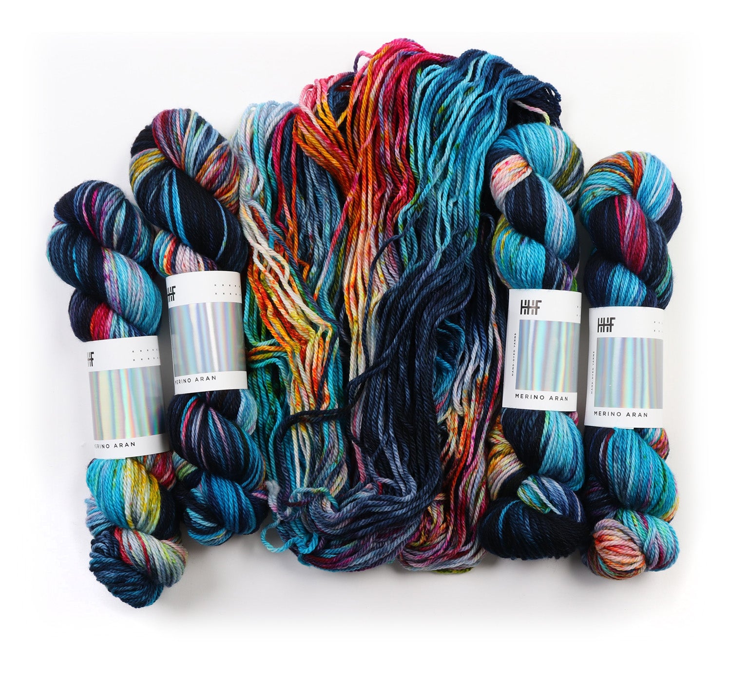 hedgehog-fibres-custom-dye-squid-fil-sur-commande-base-au-choix image 3