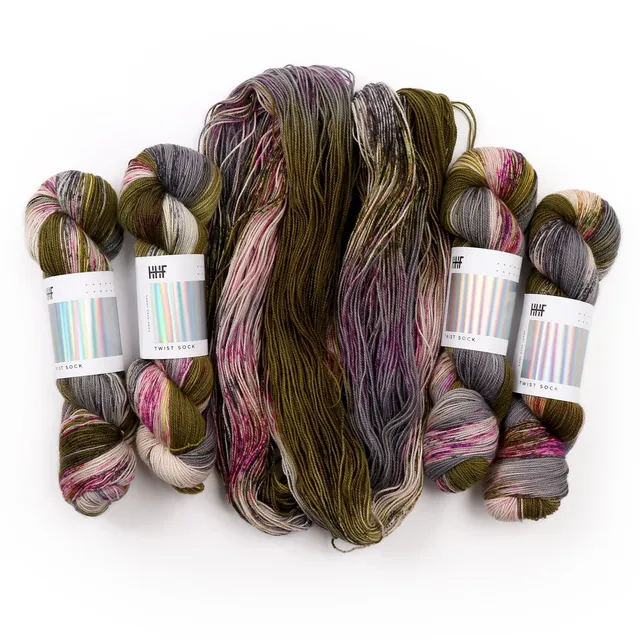 hedgehog-fibres-custom-dye-nomad-fil-teint-main-sur-commande image 1