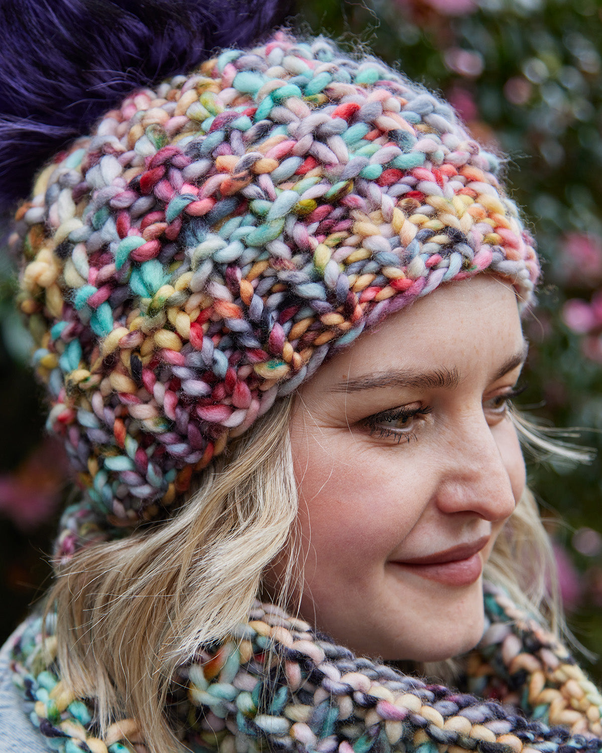 hedgehog-fibres-island-cowl-and-hat-patron-tricot image 5