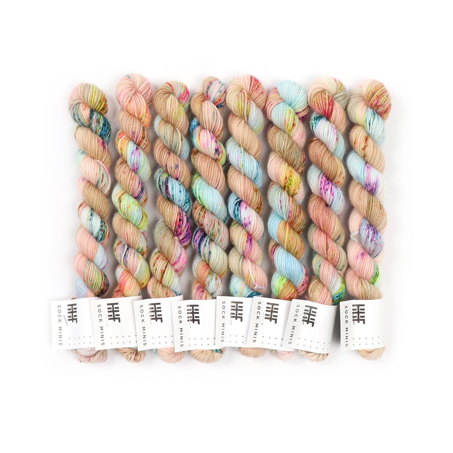 hedgehog-fibres-sock-minis-desert-rose-mini-laine-20g image 1