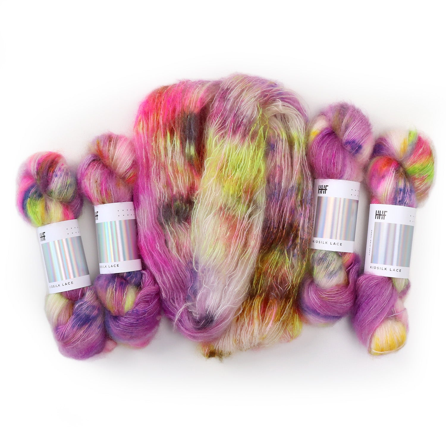 hedgehog-fibres-custom-dye-laine-junebug-sur-commande image 3