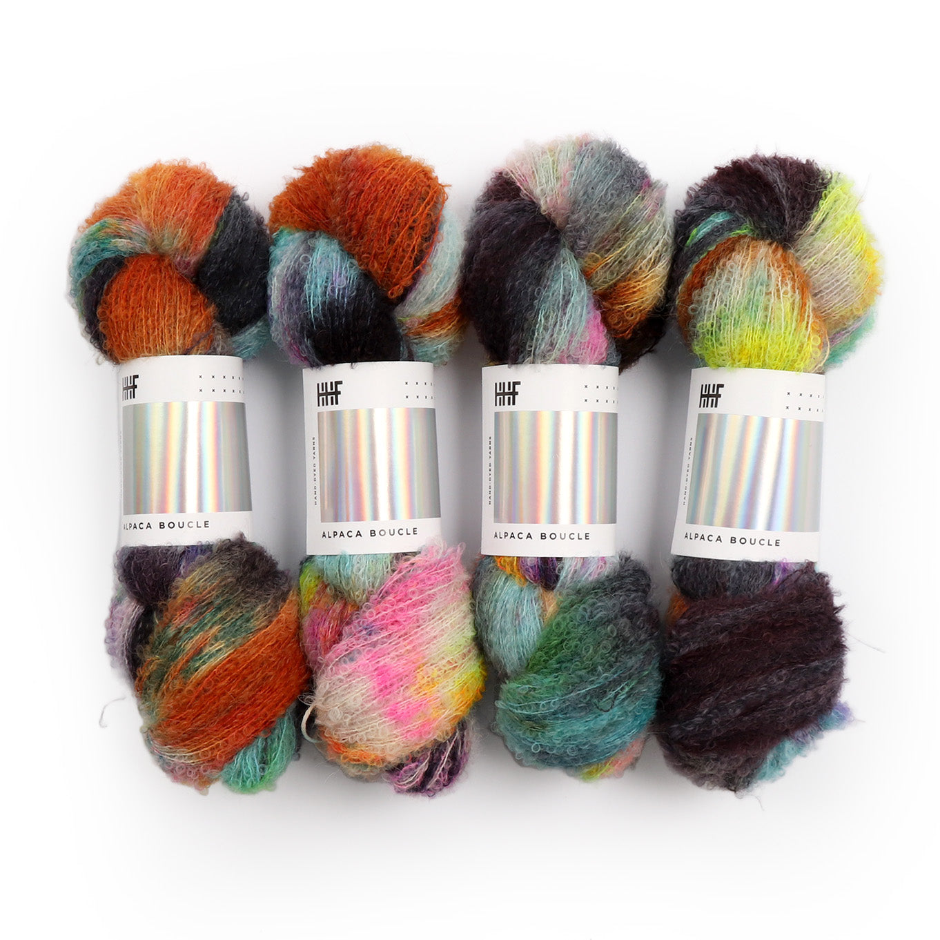 hedgehog-fibres-alpaca-boucl-stardust-laine-100g image 2