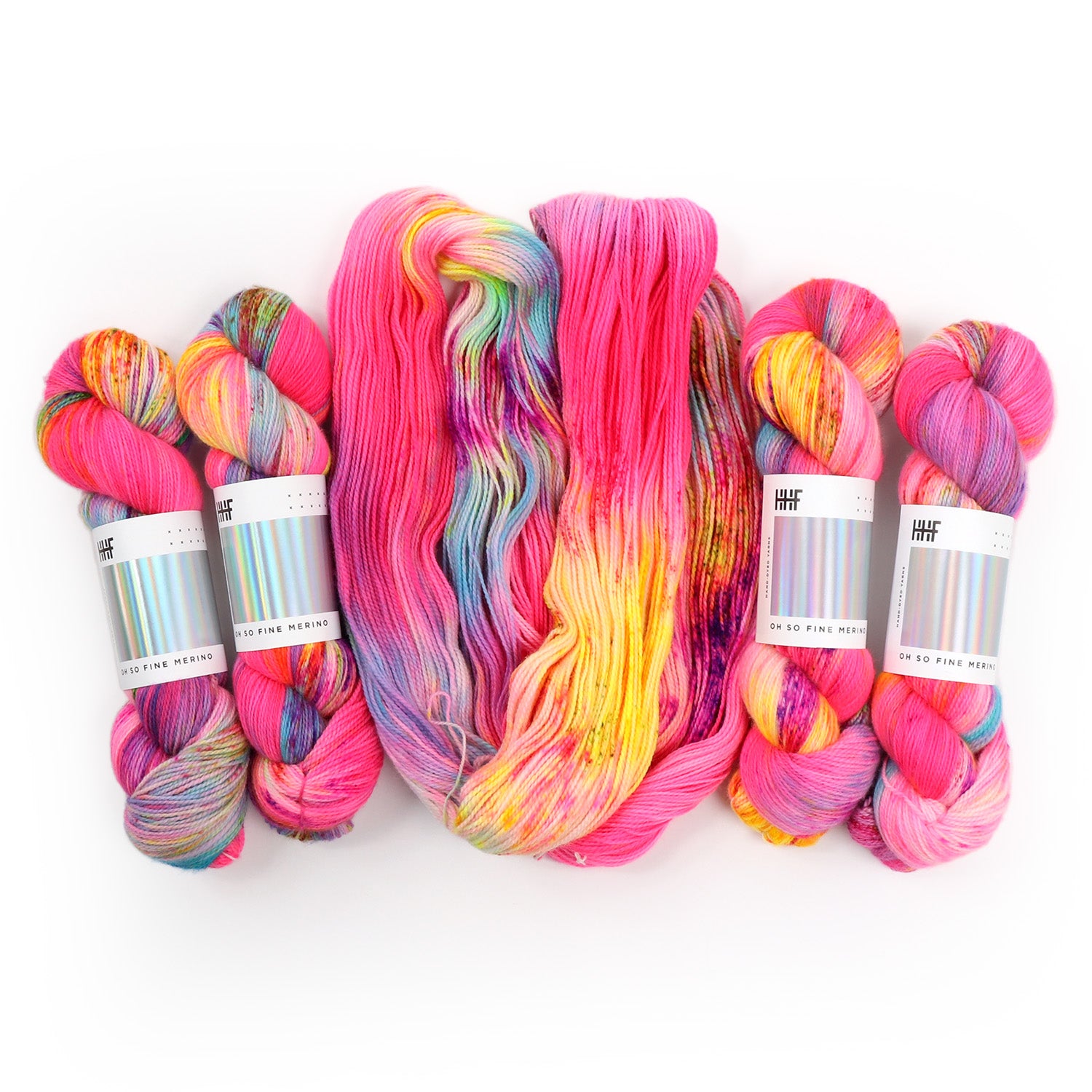 hedgehog-fibres-oh-so-fine-merino-heartbreaker-fil-fingering-100g image 1