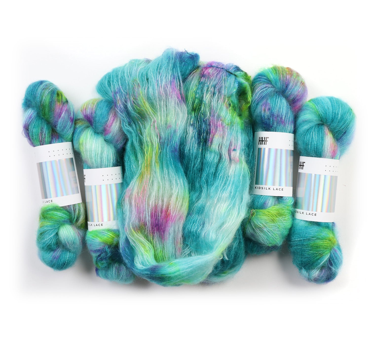hedgehog-fibres-custom-dye-blue-lobster-fil-sur-commande image 7