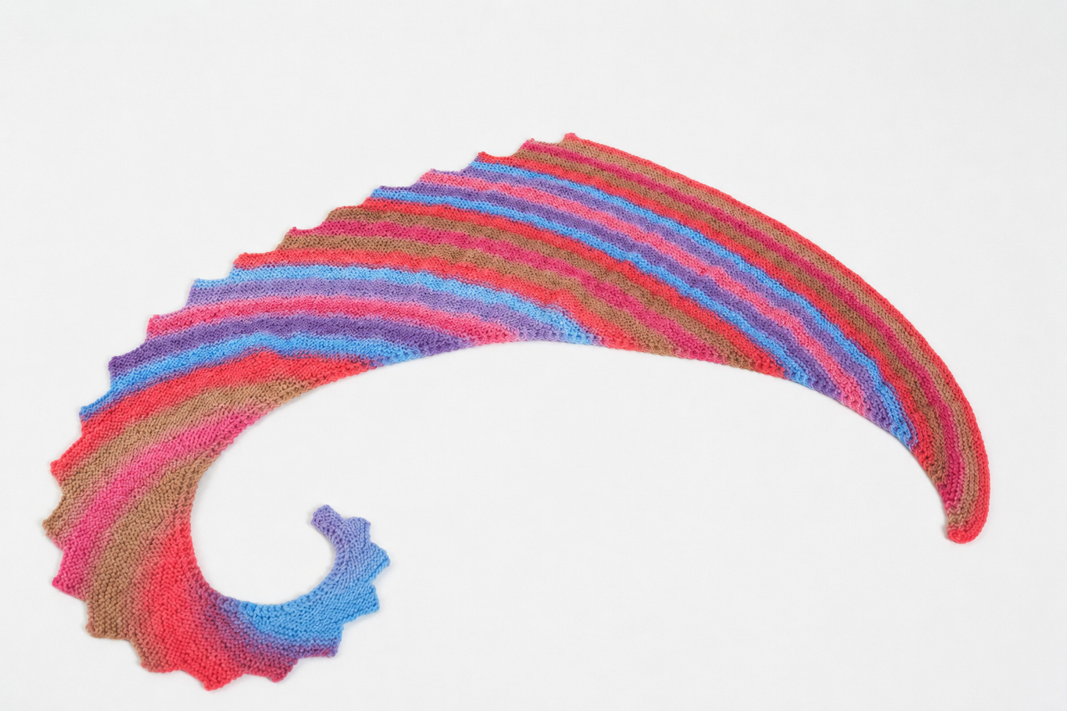 gusto-wool-scala-scarf-patron-tricot-anglais image 8