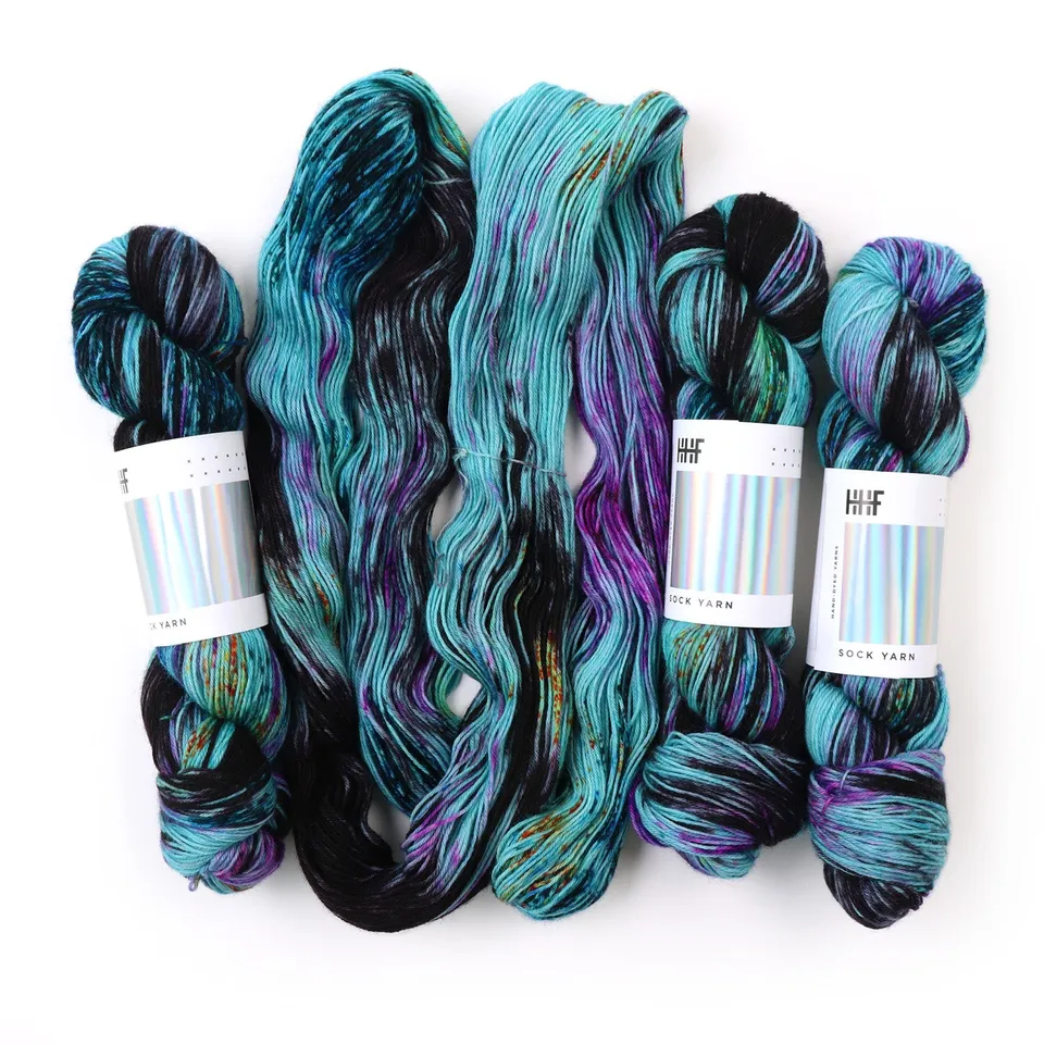 hedgehog-fibres-maelstrom-laine-sock-100g-superwash image 1