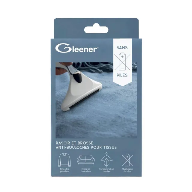 gleener-ultimate-fuzz-remover-anti-bouloche-bleu-ardoise image 1