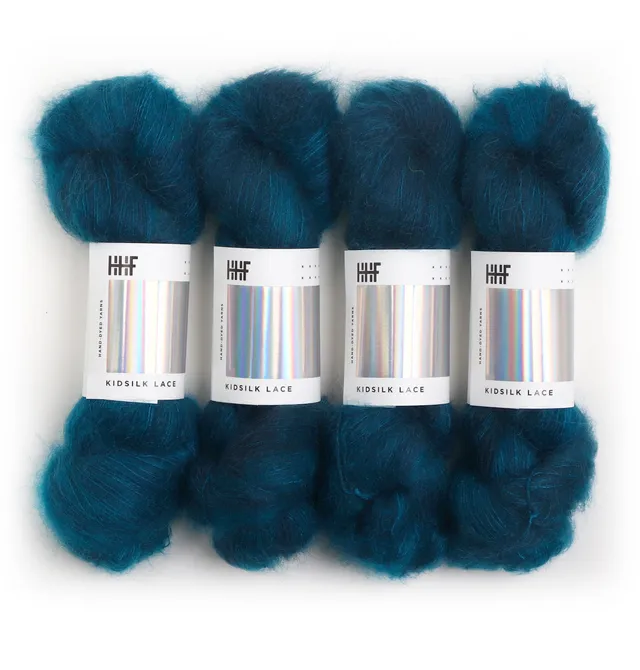 hedgehog-fibres-kidsilk-lace-wish-fil-dentelle-mohair-soie-50g image 1