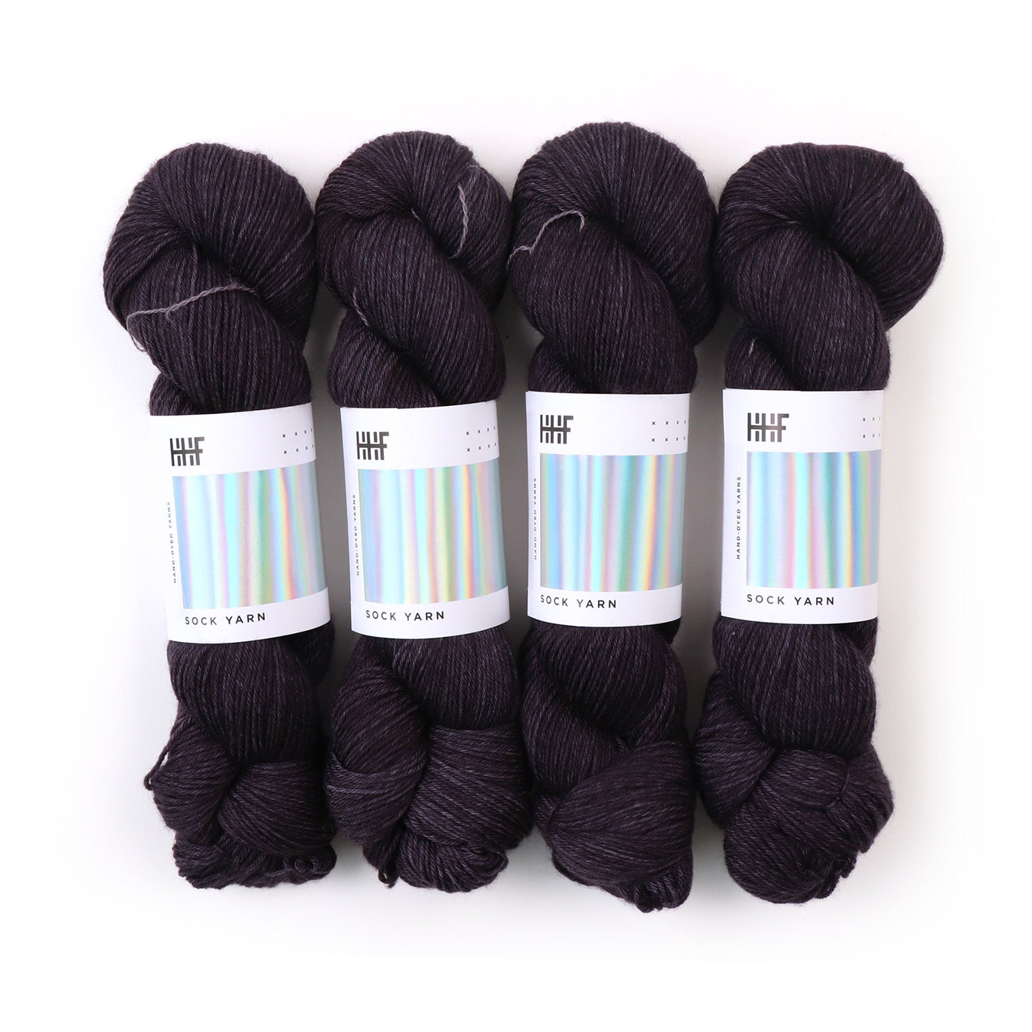 hedgehog-fibres-sock-yarn-graphite-fil-chaussettes-100g-m-rinos image 2