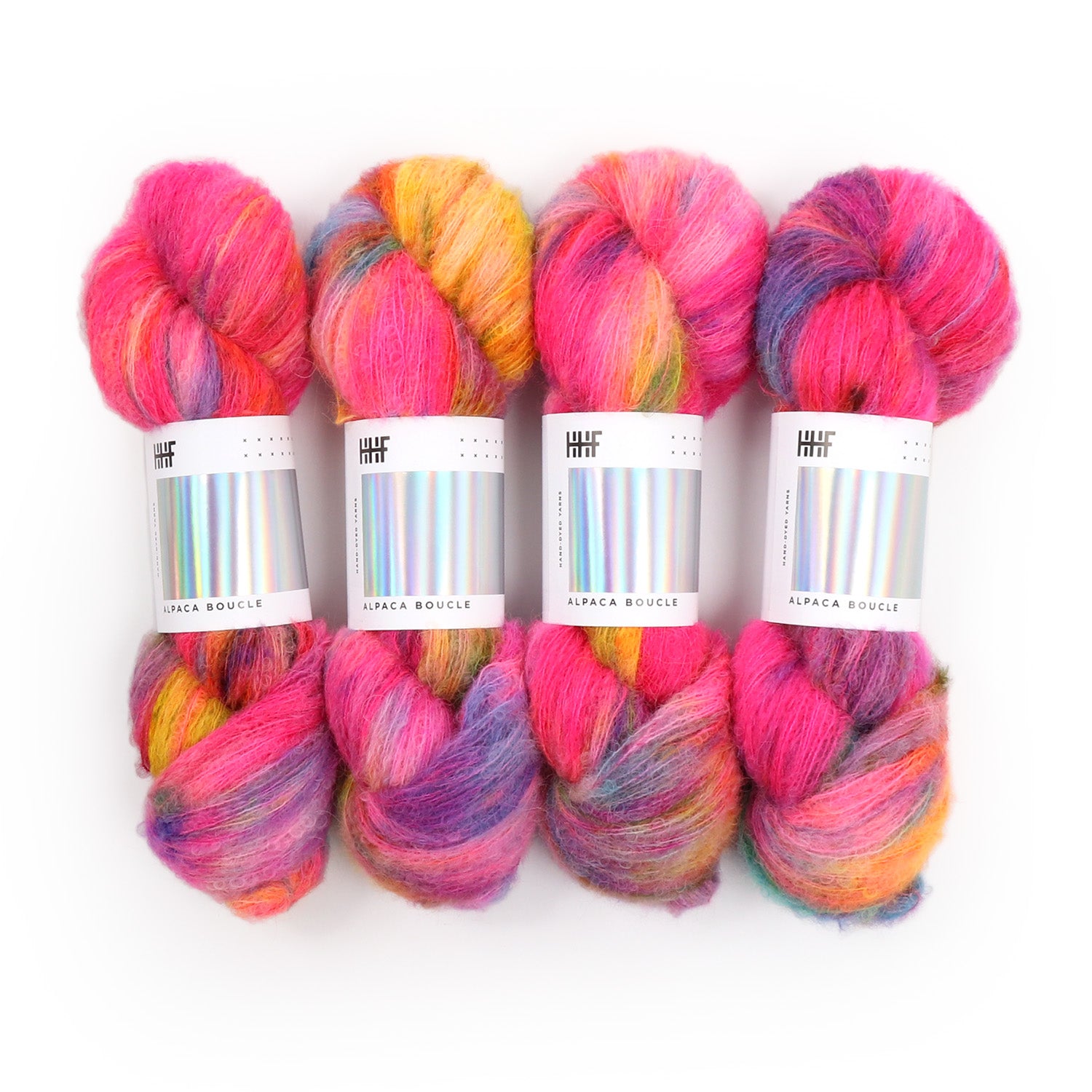 hedgehog-fibres-alpaca-boucle-heartbreaker-fil-dentelle-100g image 2