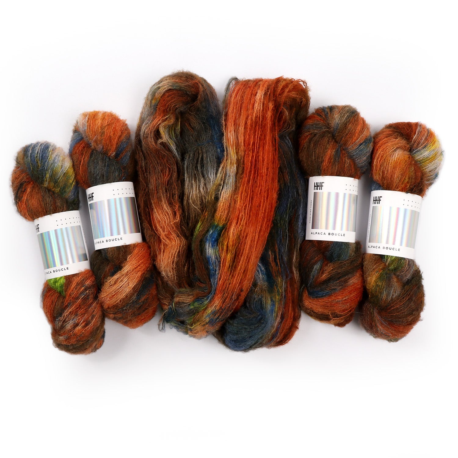 hedgehog-fibres-custom-dye-cousin-gwen-laine-sur-commande image 2
