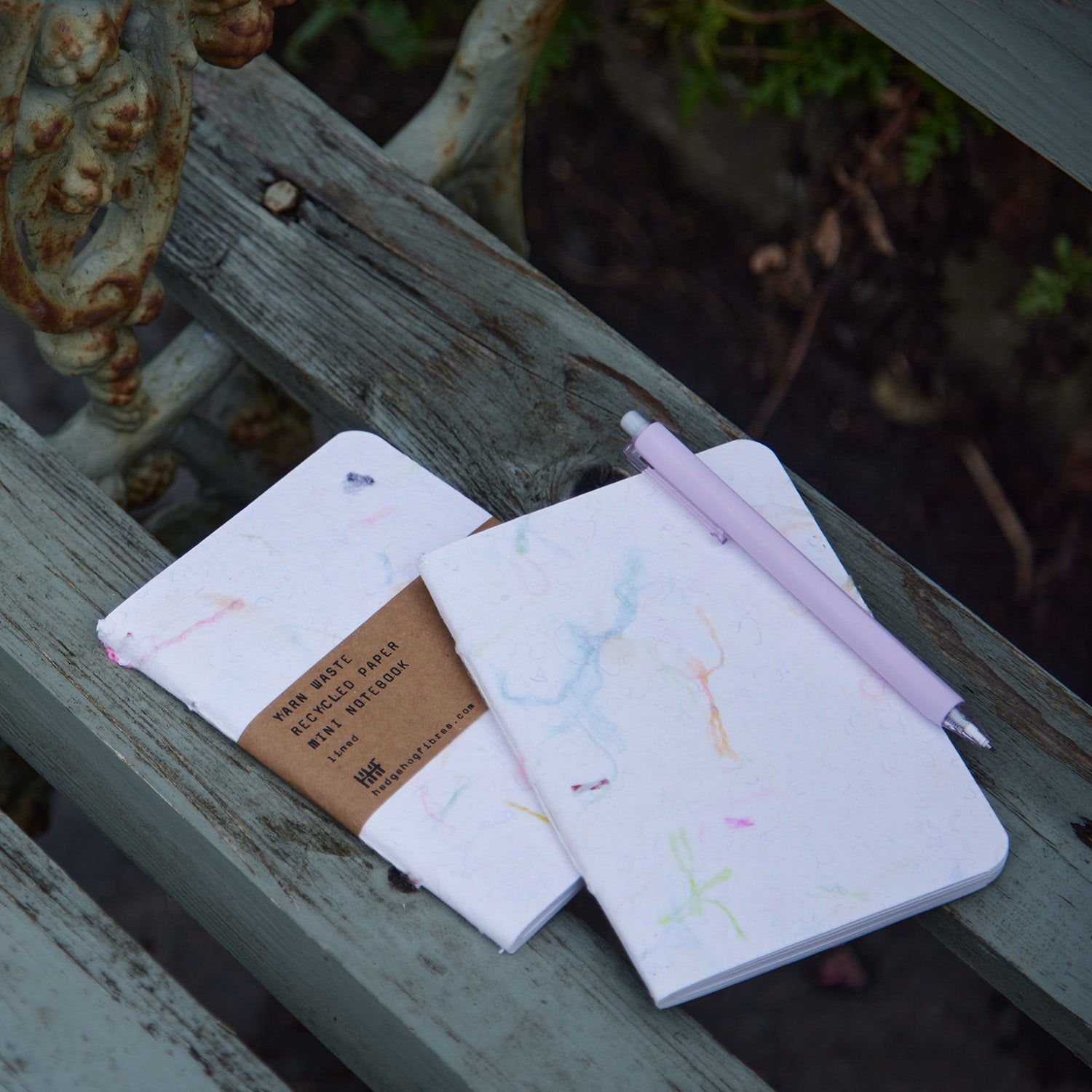 hedgehog-fibres-yarn-notebook-carnet-lign-a6 image 2
