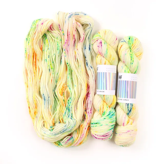 hedgehog-fibres-merino-aran-heyday-laine-100g image 1