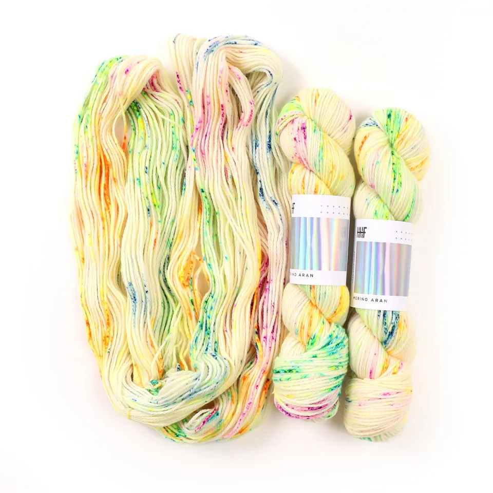 hedgehog-fibres-merino-aran-heyday-laine-100g image 1