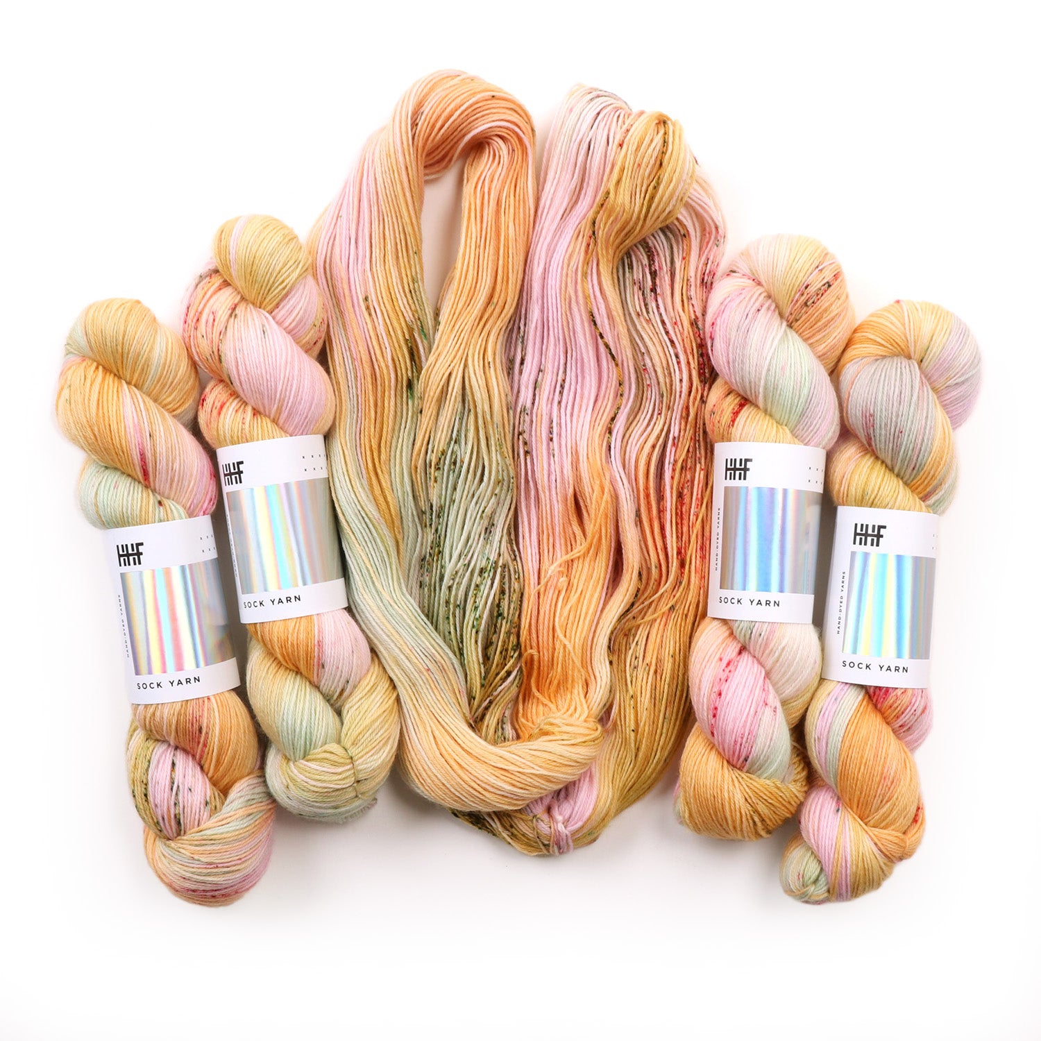 hedgehog-fibres-custom-dye-order-woodland-fil-kidsilk-lace-vert image 1
