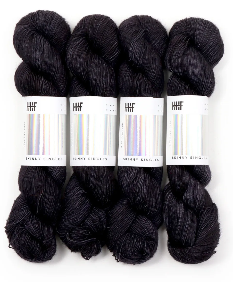 hedgehog-fibres-skinny-singles-fil-graphite-100g-m-rinos image 1
