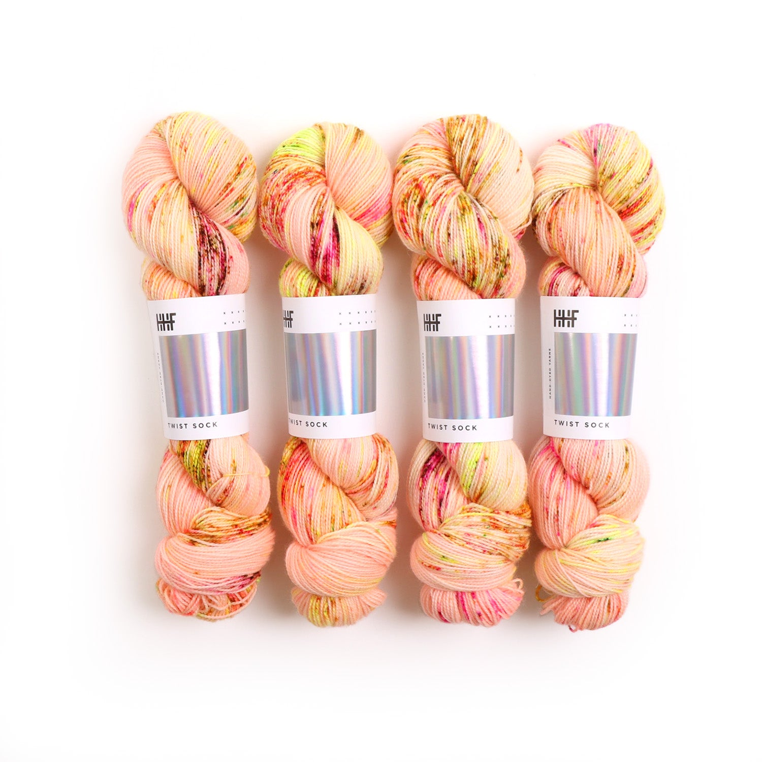 hedgehog-fibres-twist-sock-peachy-keen-fil-chaussettes-100g image 2