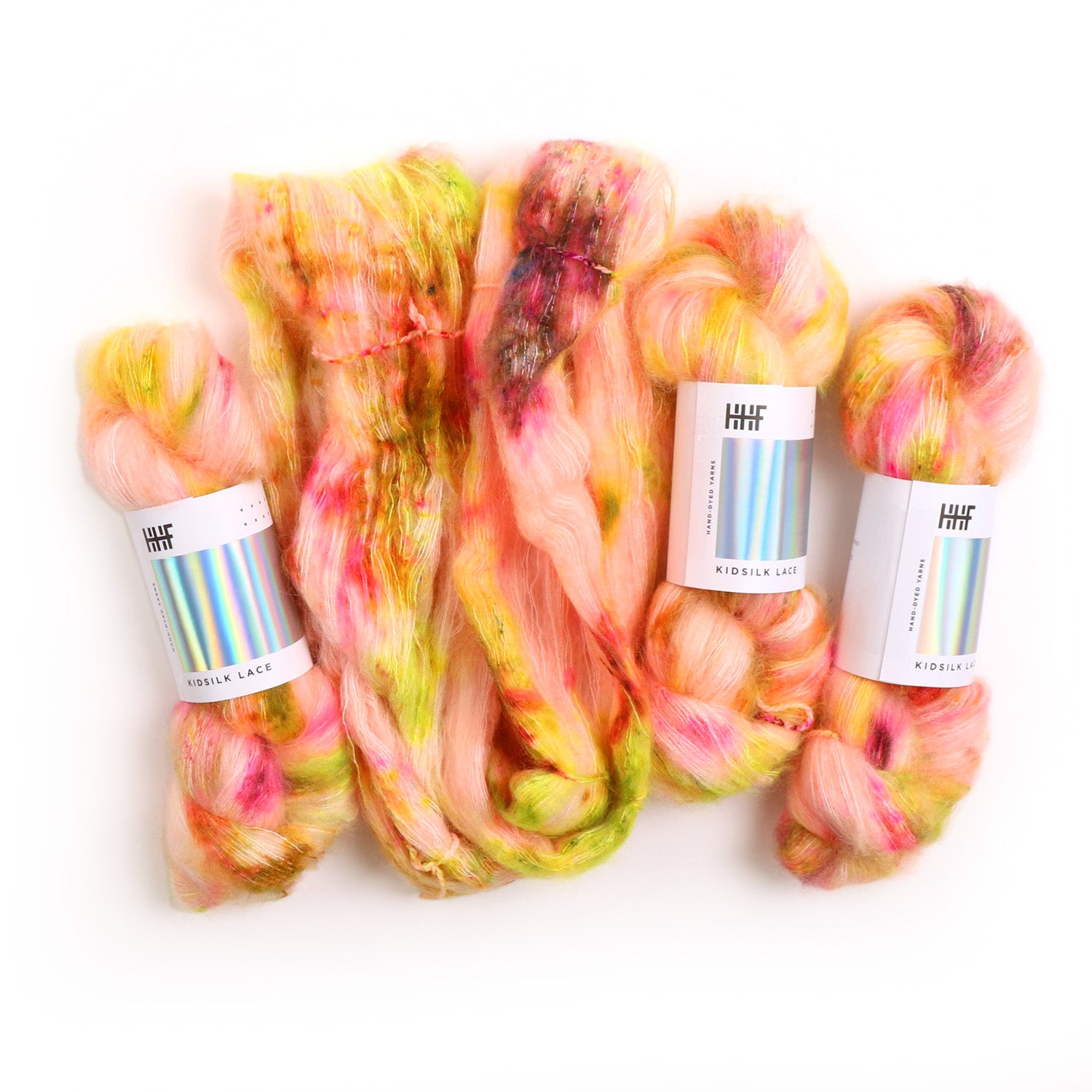 hedgehog-fibres-custom-peachy-keen-laine-merino-dk-sur-commande image 6