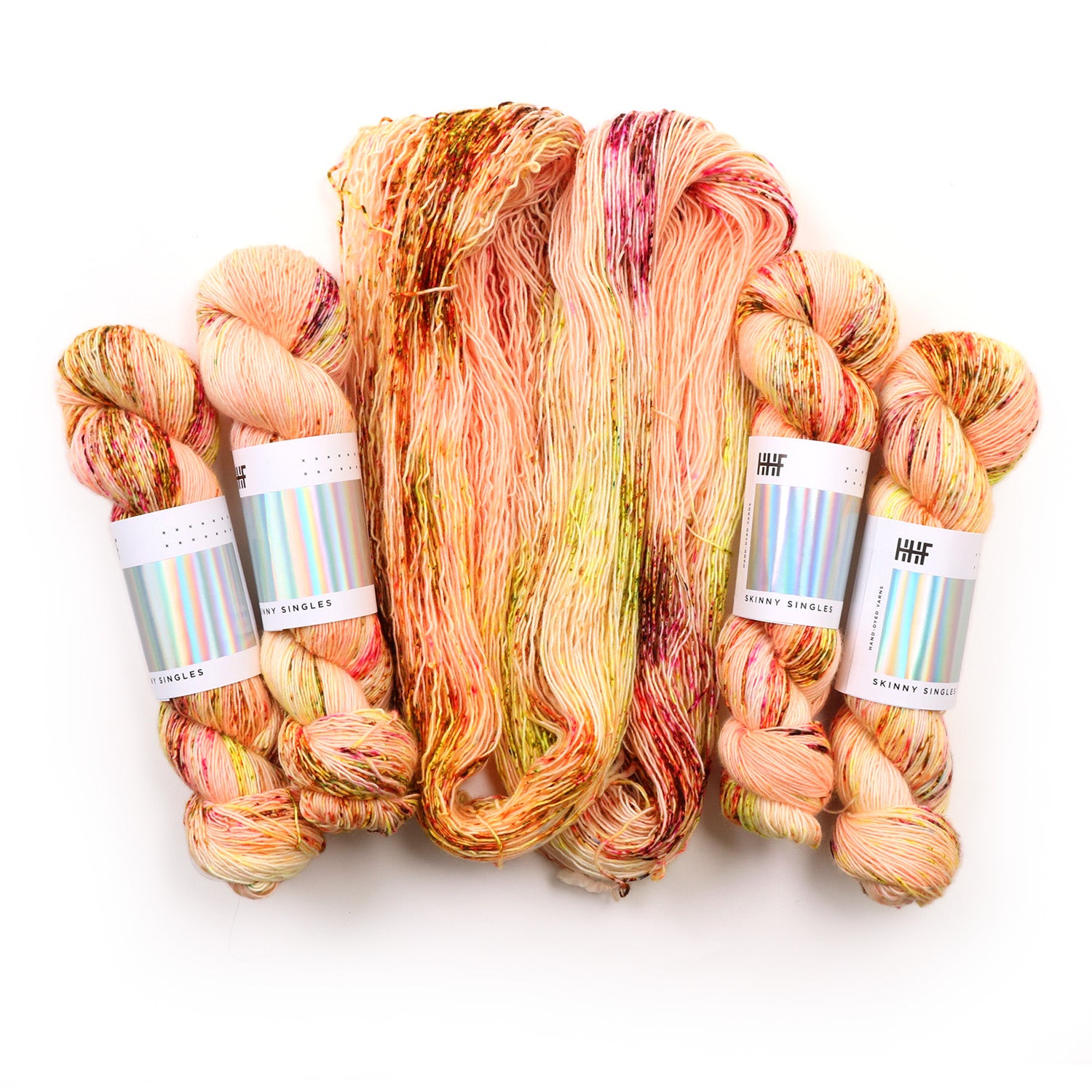 hedgehog-fibres-custom-peachy-keen-laine-merino-dk-sur-commande image 8