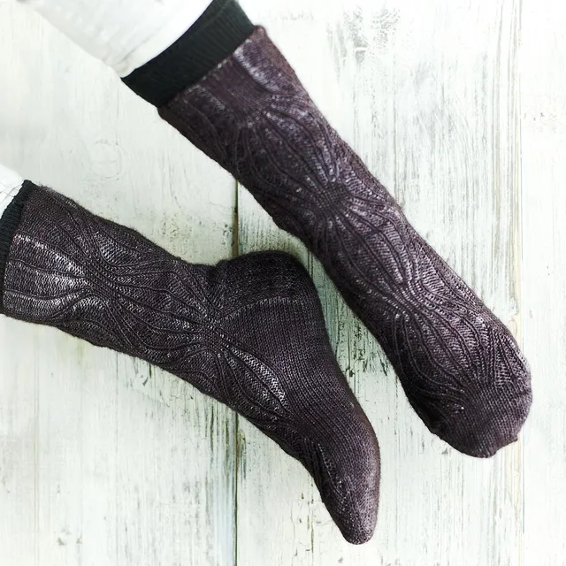 hedgehog-fibres-vidalia-patron-chaussettes-top-down-t-l-charger image 1