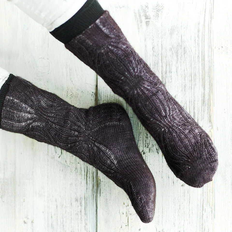 hedgehog-fibres-vidalia-patron-chaussettes-top-down-t-l-charger image 1