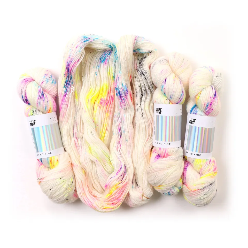 hedgehog-fibres-oh-so-fine-zephyr-laine-merino-100g image 1