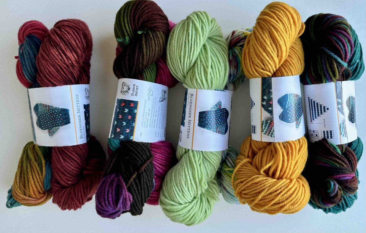 handmaiden-bluenose-169381-kit-tricot-moufles-laine image 1