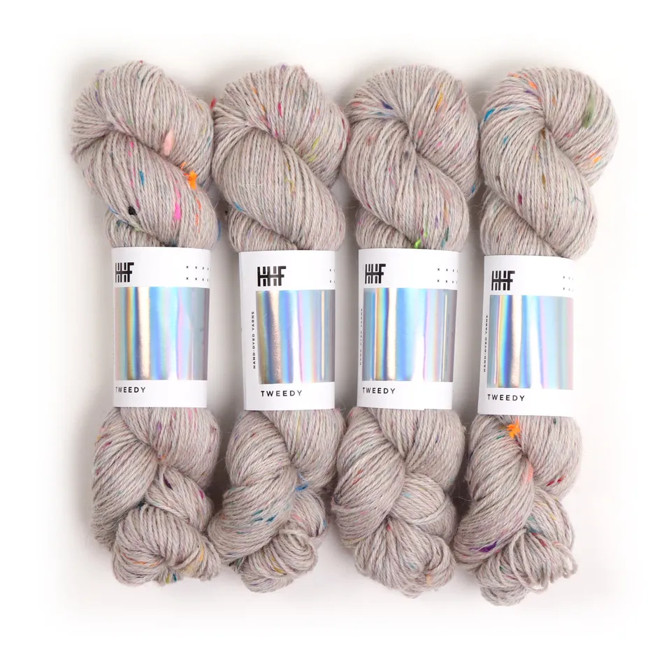 hedgehog-fibres-tweedy-laine-dk-100g-tweed-recycl-mouchet image 1
