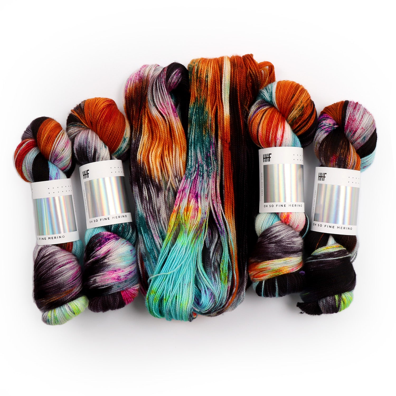 hedgehog-fibres-custom-stardust-fil-tricoter-stardust-teint-main image 7