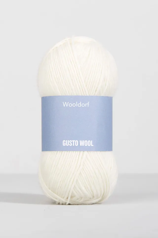 gusto-wool-wooldorf-worsted-sugar-frost-fil-lot-de-10-uni image 1