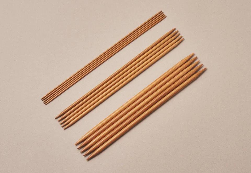 ito-double-point-20-cm-aiguilles-tricoter-bambou-3-0-mm image 1