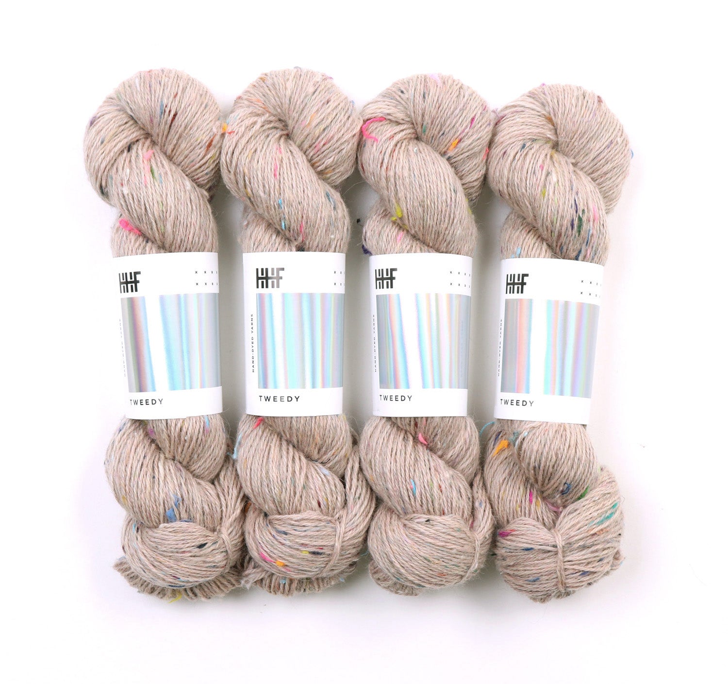 hedgehog-fibres-tweedy-barley-fil-dk-cheveau-beige-recycl image 5