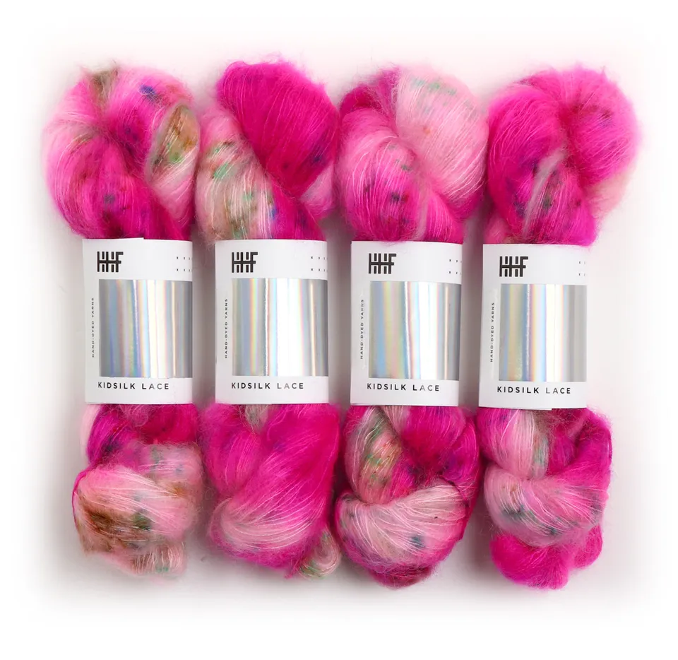 hedgehog-fibres-pinky-swear-fil-mohair-dentelle-50g image 1