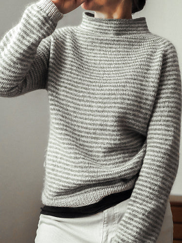 ito-patterns-baba-patron-tricot-pull-ray-bicolore image 3