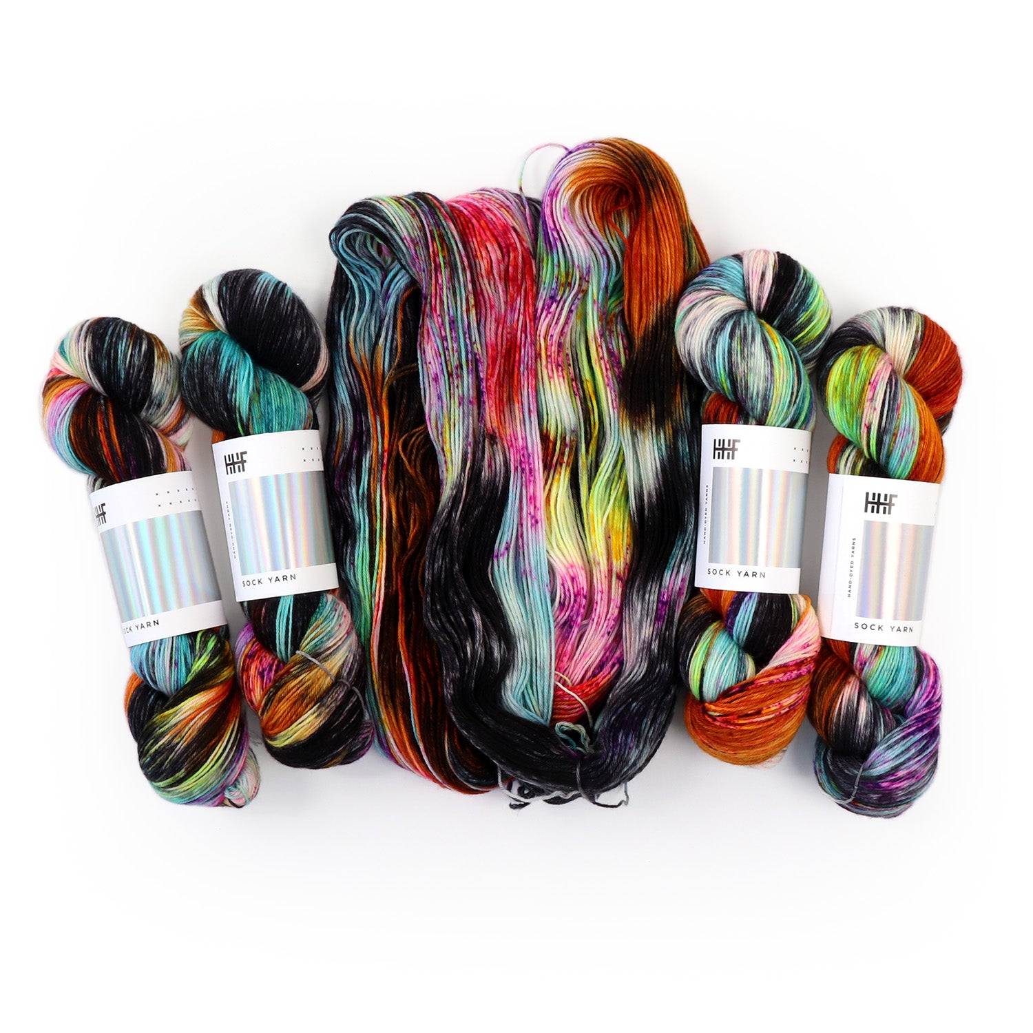 hedgehog-fibres-custom-stardust-fil-tricoter-stardust-teint-main image 1